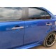 Накладки на ручки (4 шт) З чіпом, Carmos - Турецька сталь для Mitsubishi Lancer X 2008- рр