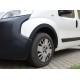 Накладки на арки (4 шт, чорні) 1 двері, Металеві для Citroen Nemo