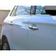 Накладки на ручки (4 шт., нерж.) Carmos - Турецька сталь для Citroen C-4 2010-2018 рр