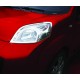 Накладки на фари (2 шт, нерж.) Carmos - турецька сталь для Fiat Fiorino/Qubo