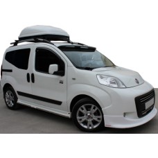 Накладка на передній бампер V2 (під фарбування) для Fiat Fiorino/Qubo