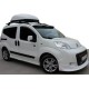 Накладка на передній бампер V2 (під фарбування) для Fiat Fiorino/Qubo
