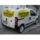 Рейлінги, колір Хром Пластикові ніжки для Fiat Fiorino/Qubo