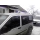 Рейлінги Хром (Пласт. ніжки) Максі база, Металеві ніжки для Ford Connect 2006-2009 рр