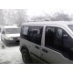 Рейлінги Хром (Пласт. ніжки) Максі база, Металеві ніжки для Ford Connect 2006-2009 рр