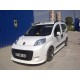 Накладка на передній бампер V2 (під фарбування) для Fiat Fiorino/Qubo