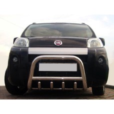 Передня дуга QT006 (нерж.) для Citroen Nemo