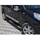 Бічні труби (2 шт., нерж) для Peugeot Bipper