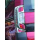 Накладка на стопи з вигином (2 шт, пласт) для Citroen Nemo