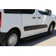 Боковые пороги Allmond Black (2 шт., алюминий) для Citroen Berlingo 2008-2018 гг