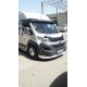 Козирьок на лобове скло (чорний глянець, 5мм) для Fiat Ducato 2006-2025 рр