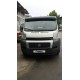 Козирьок на лобове скло (чорний глянець, 5мм) для Fiat Ducato 2006-2025 рр