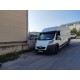 Козирьок на лобове скло (чорний глянець, 5мм) для Fiat Ducato 2006-2025 рр