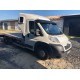 Козирьок на лобове скло (чорний глянець, 5мм) для Fiat Ducato 2006-2025 рр