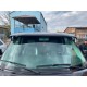 Козирьок на лобове скло (чорний глянець, 5мм) для Volkswagen T4 Caravelle/Multivan