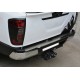 Накладка на задній бампер (нерж) для Nissan Navara/NP300 2016- рр