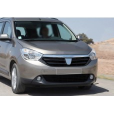 Смужка над решіткою (2015-2025, нерж.) для Dacia Lodgy рр