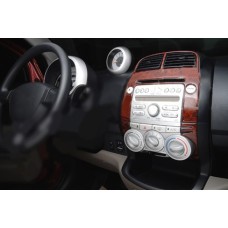Накладки на панель Карбон для Daihatsu Sirion 2005- рр