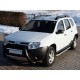 Бокові пороги BlackLine (2 шт, алюміній) для Renault Duster 2008-2017 рр
