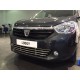 Решітка в бампер (нерж) для Dacia Lodgy 2012-2022 рр