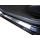 Накладки на пороги OmsaLine (4 шт., нерж.) для Renault Logan MCV 2005-2013 рр