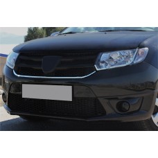 Накладка під решітку (1 шт., нерж.) для Dacia Logan MCV 2013-2020 рр
