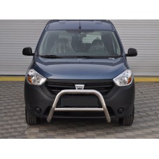 Кенгурятник WT006 (нерж.) для Renault Dokker 2013-2022 рр