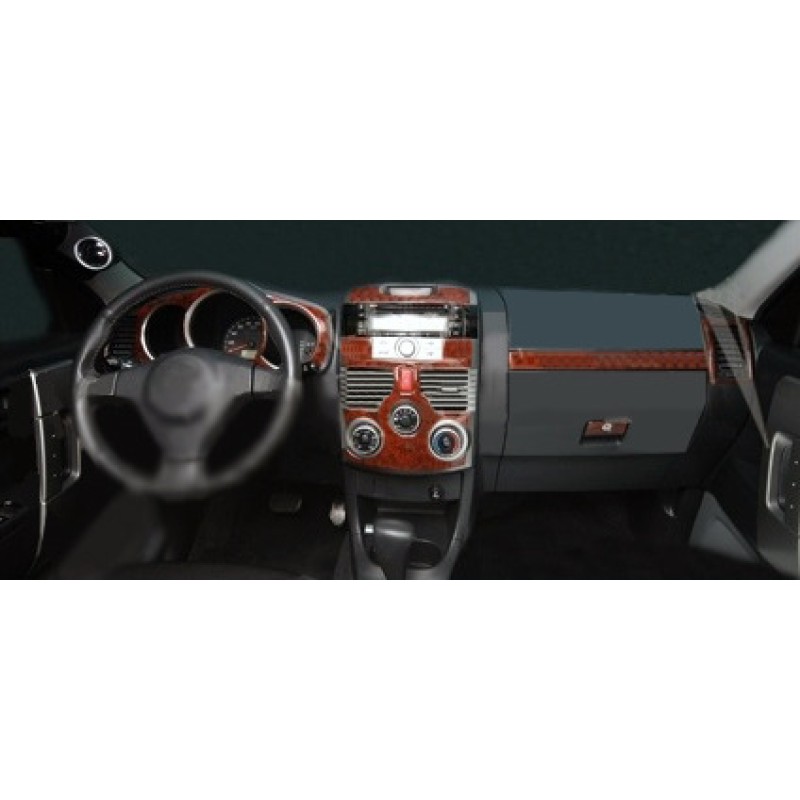Накладки на панель Дерево для Daihatsu Terios 2006- рр