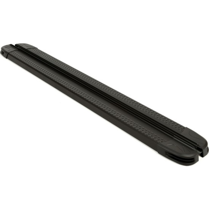 Боковые пороги Maya V2 Black (2 шт., алюминий) для Toyota Rav 4 2006-2013 гг