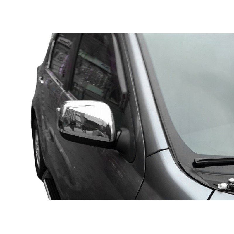 Накладки на дзеркала (2 шт, нерж.) для Daihatsu Terios 2006- рр