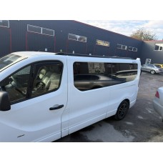 Інтегровані рейлінги (чорні) Коротка база для Nissan NV300/Primastar 2016- рр