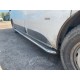 Бокові пороги Premium (2 шт., нерж) 60 мм, довга база для Fiat Talento 2016- рр