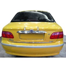 Хром планка над номером (нерж.) для Fiat Albea 2002- рр