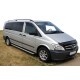 Бокові пороги Fullmond (2 шт., алюм.) Довга (ExtraLong) для Mercedes Vito W639 2004-2014 рр