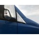 Накладка возле зеркал (2 шт, нерж) Carmos - Турецкая сталь для Mercedes Sprinter W906 2006-2018 гг