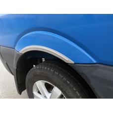 Накладки на арки узкие (4 шт, нерж) для Volkswagen Crafter 2006-2016 гг