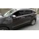 Молдинг дверний (4 шт, нерж) OmsaLine - Італійська нержавійка для Kia Sportage 2015-2021 рр