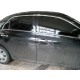 Верхня окантовка стекол (4 шт, нерж) для Toyota Corolla 2007-2013 рр