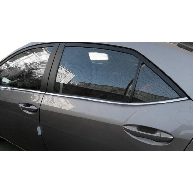 Нижня окантовка (8 шт, нерж) для Toyota Corolla 2019- рр