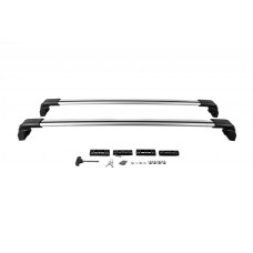 Багажник (поперечины) на штатные места Ecem V3 Special (2 шт) Серый для Peugeot Expert 2017- гг