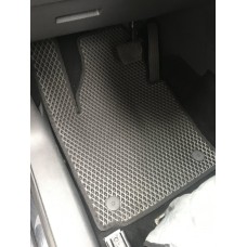 Килимки EVA (чорні) 2 шт, передні для Volkswagen Caddy 2015-2020 рр