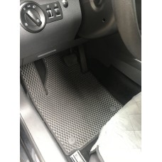 Килимки EVA (чорні) 2 шт, передні для Volkswagen Caddy 2004-2010 рр