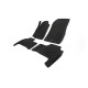 Коврики (2012-2021, EVA, черные) для Lexus LX570 / 450d