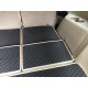 Килимок багажника 5 частин (EVA, чорний) для Nissan Patrol Y62 2010-2024 рр