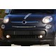 Накладки на решітку (popstar, нерж.) для Fiat 500/500L