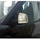 Накладки на дзеркала (2 шт, нерж) Carmos - Турецька сталь для Fiat Doblo II 2010-2022 рр