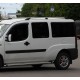 Рейлінги Хром Металеві ніжки для Fiat Doblo I 2001-2005 рр