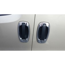 Окантовка дверної ручки (4 шт, нерж) Carmos - Турецька сталь для Citroen Nemo