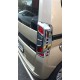 Накладка на стопи з вигином (2 шт, пласт) для Citroen Nemo