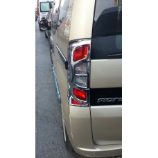 Накладка на стопи з вигином (2 шт, пласт) для Fiat Fiorino/Qubo
